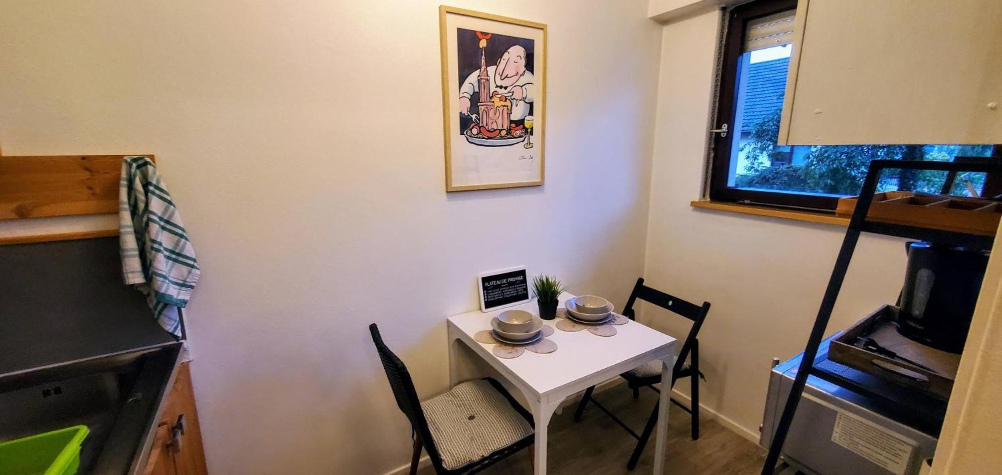 Apartamento Lumineux 1 pièce avec parking fermé et arrêt de tram à 100 m Mulhouse Exterior foto